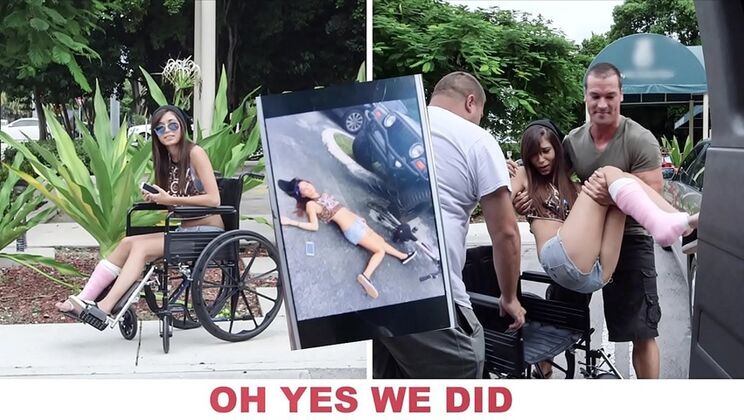 Tekerlekli sandalyedeki çıtır Kimberly’yi Sean fena dağıtıyor